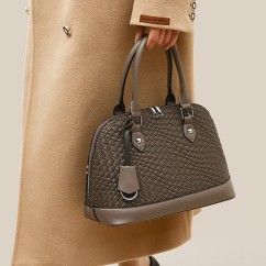 Add a Touch of Sophistication with Our Stylish Woven PU Handbag