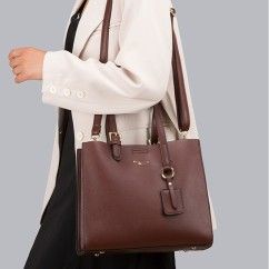 Modern Structured PU Handbags - Chic and Functional Accessories