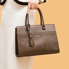 Classic Structured PU Handbags - Timeless Elegance and Modern