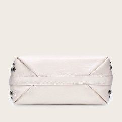 Versatile PU Leather Handbag with Studded Accents – Stylish and Durabl