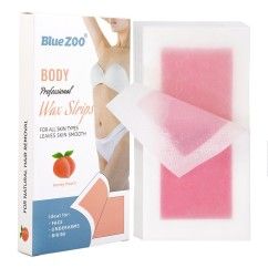 Blue ZOO Professional Body Wax Strips - Smooth Skin in Seconds
