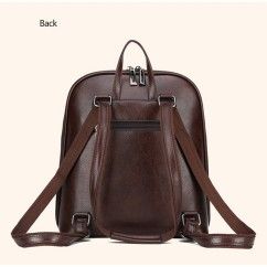 Must-Have Simple and Stylish PU Backpack - Perfect for Work, Travel
